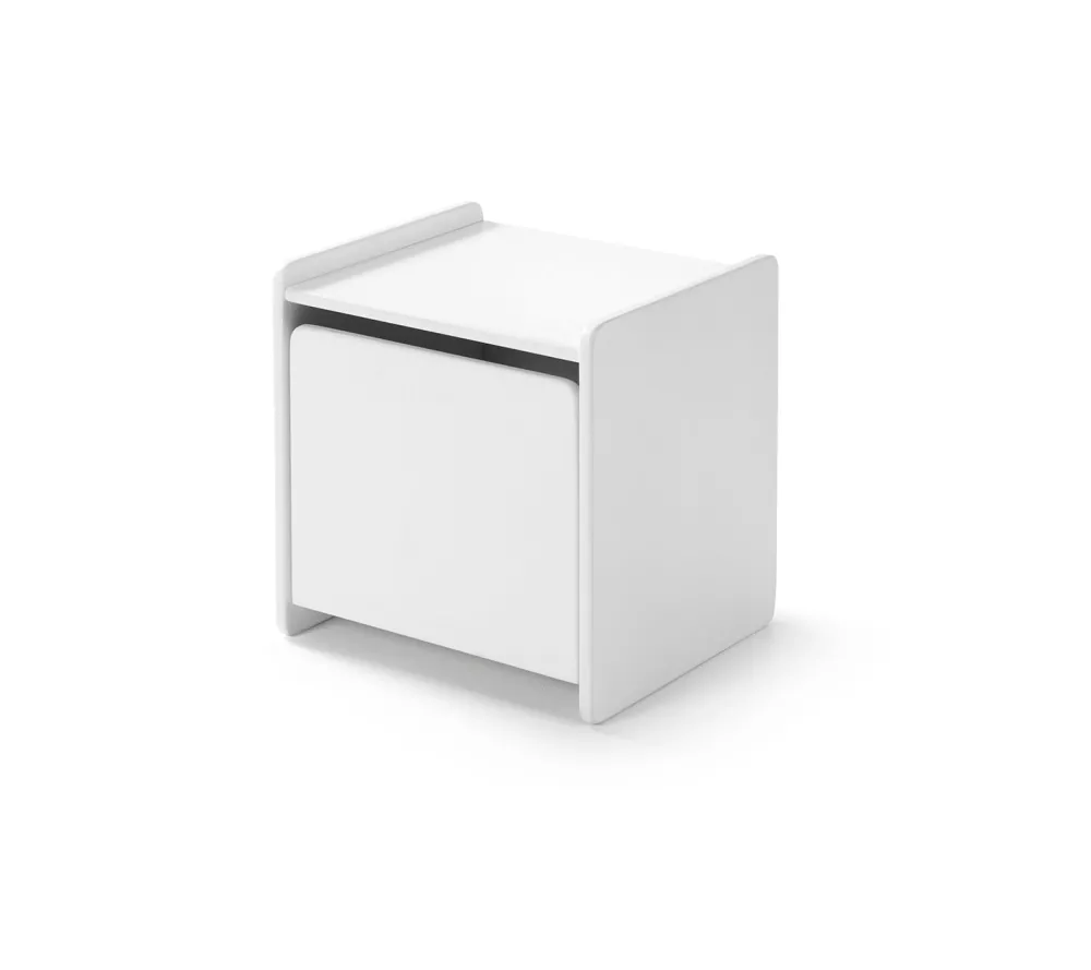 vipack__nachtkastje_kiddy_0-2.webp Vipack - Nachtkastje Kiddy - KINA1214 - Wit - 36x41xcm | Belga Meubelen Outlet