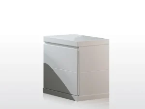 Vipack - Nachtkastje Lara - LANA1214 - Wit - 40x47,5xcm | Belga Meubelen Outlet