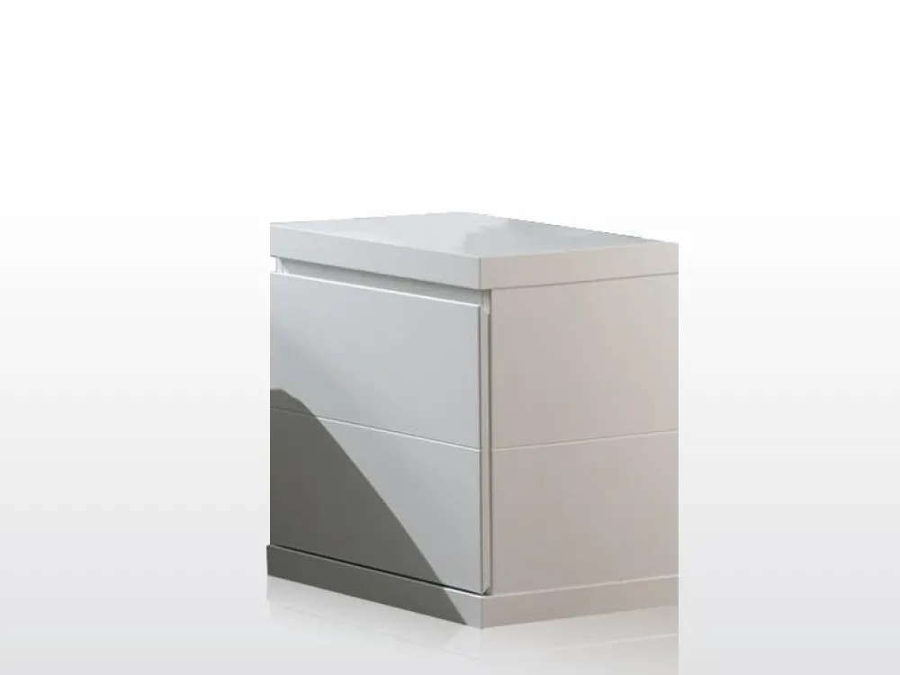 vipack__nachtkastje_lara__0.webp Vipack - Nachtkastje Lara - LANA1214 - Wit - 40x47,5xcm | Belga Meubelen Outlet
