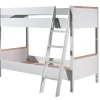 Vipack - Stapelbed London - LDSB9014 - Wit - 138,6x160x200cm | Belga Meubelen Discount
