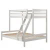 Vipack - Stapelbed Pino - PISBMA14 - Wit - 157,5x166,8xcm | Belga Meubelen Fashion