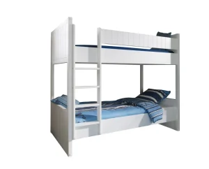 Vipack - Stapelbed Robin - ROSB9014 - Wit - 97x174xcm | Belga Meubelen Outlet