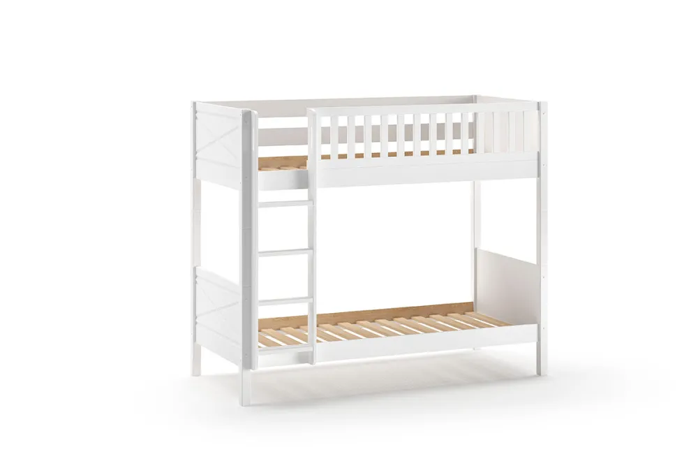 vipack__stapelbed_scott___0-1.webp Vipack - Stapelbed Scott - STSB9414 - Wit - 104,9x175,4xcm | Belga Meubelen Sale