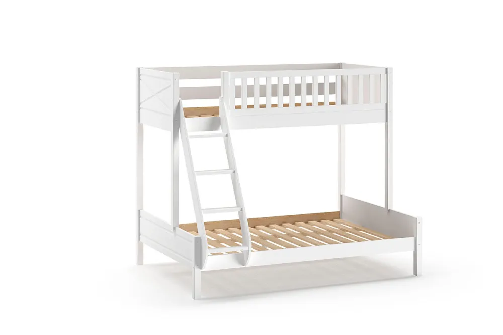 vipack__stapelbed_scott___0-2.webp Vipack - Stapelbed Scott - STMA9514 - Wit - 157,6x175,4xcm | Belga Meubelen Sale