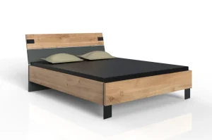Wimex - Bed Malmoe - Eiken en Grafiet decor - 160x200x58cm | Belga Meubelen Hot