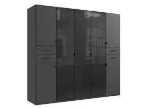 Wimex - Kleerkast Danzig - 7 deuren - 4 laden - 225xh208x58cm | Belga Meubelen Clearance